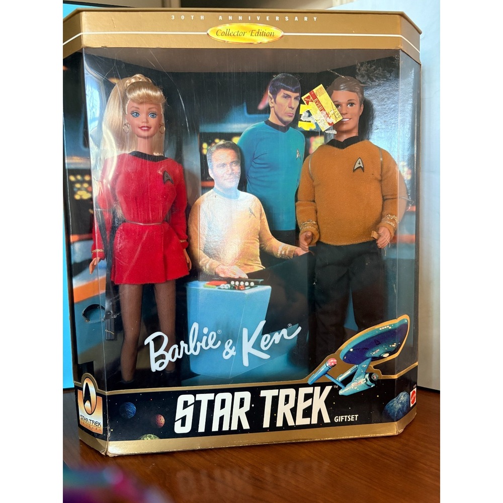 NIB Barbie & Ken Star Trek 30th Anniversary Collectors Edition 15006